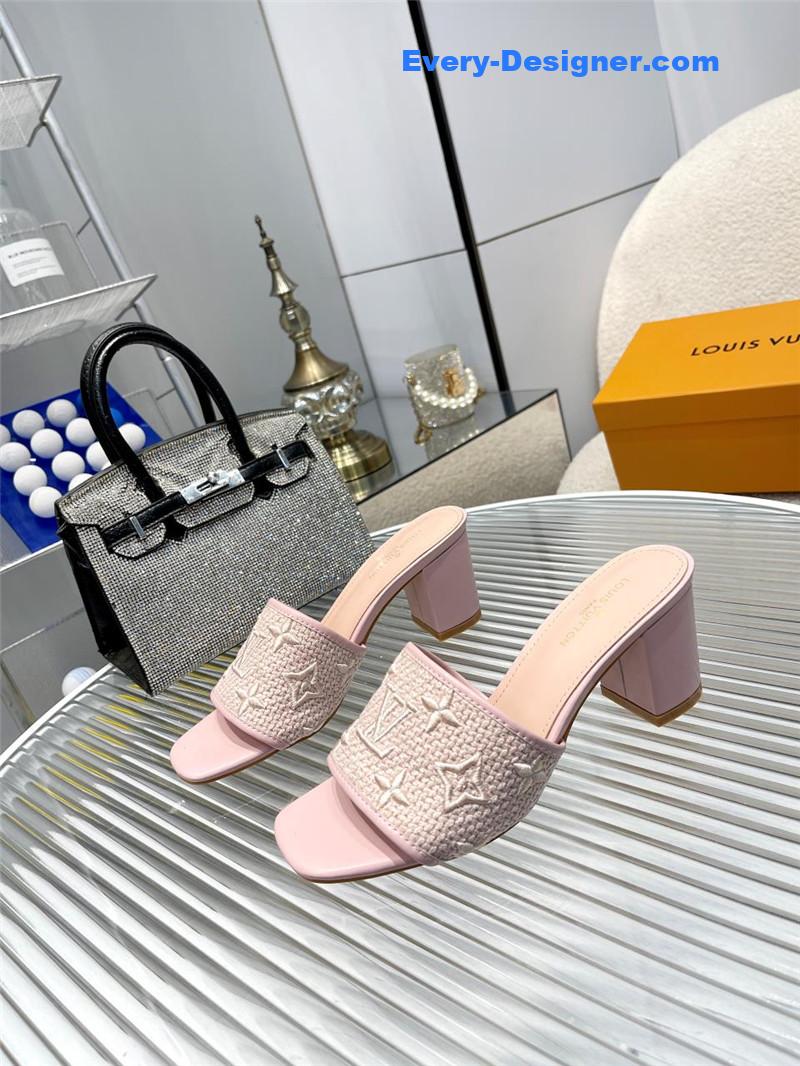l0vis Vvtt0n lv catwalk high-heeled slippers