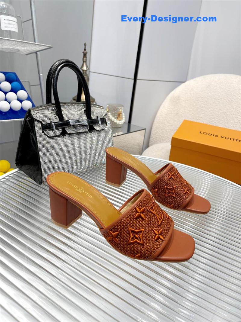 l0vis Vvtt0n lv catwalk high-heeled slippers