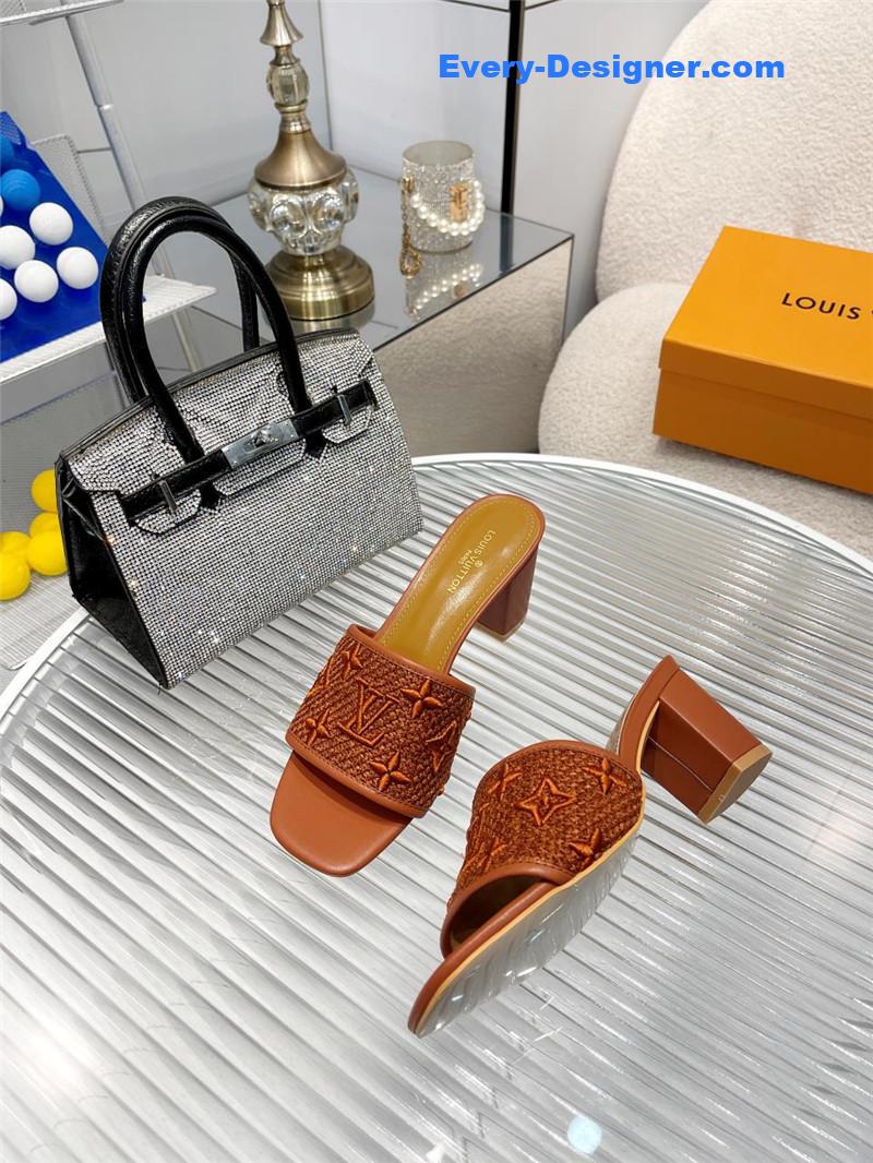 l0vis Vvtt0n lv catwalk high-heeled slippers