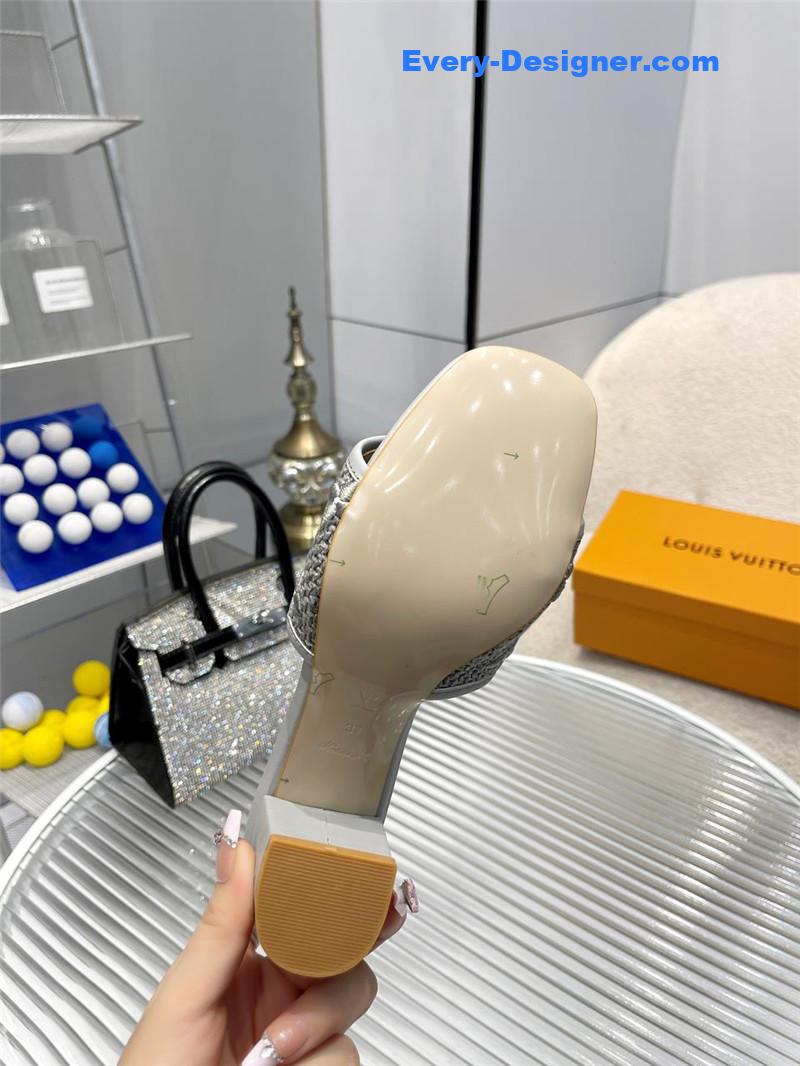 l0vis Vvtt0n lv catwalk high-heeled slippers