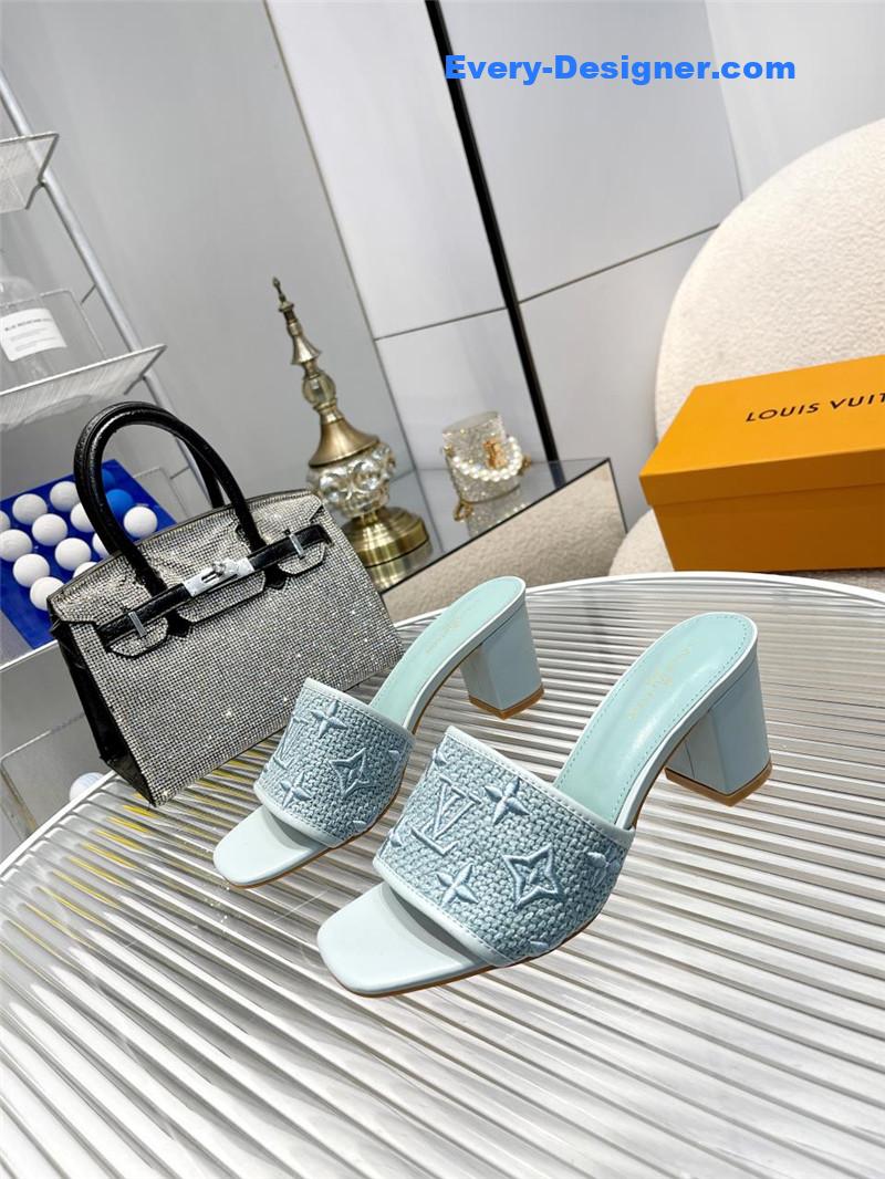 l0vis Vvtt0n lv catwalk high-heeled slippers