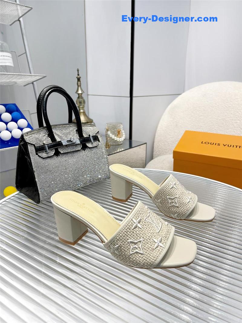 l0vis Vvtt0n lv catwalk high-heeled slippers