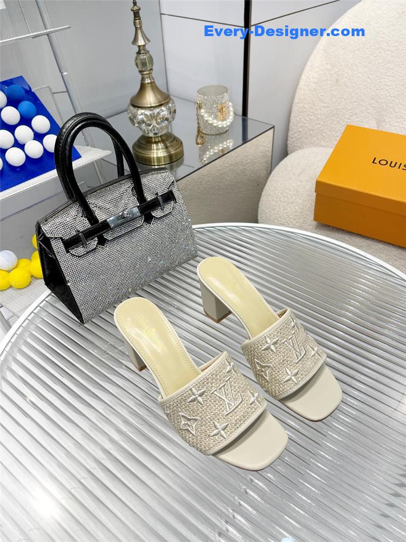 l0vis Vvtt0n lv catwalk high-heeled slippers