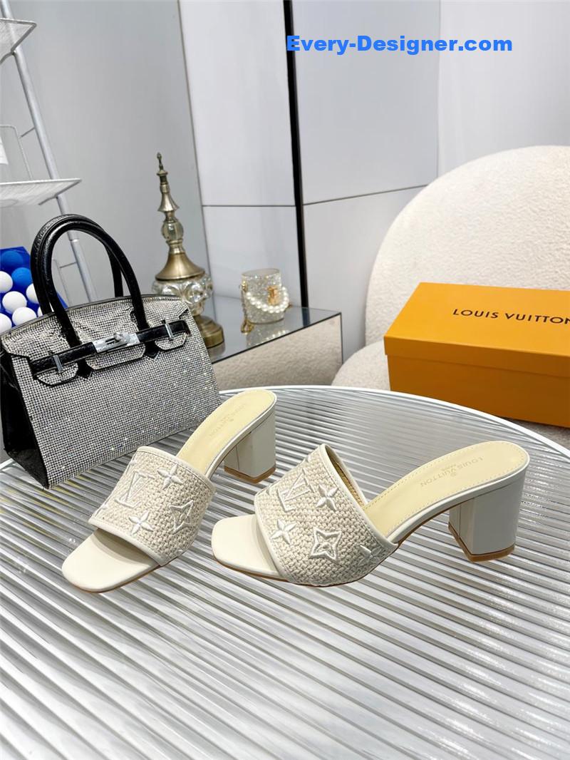 l0vis Vvtt0n lv catwalk high-heeled slippers