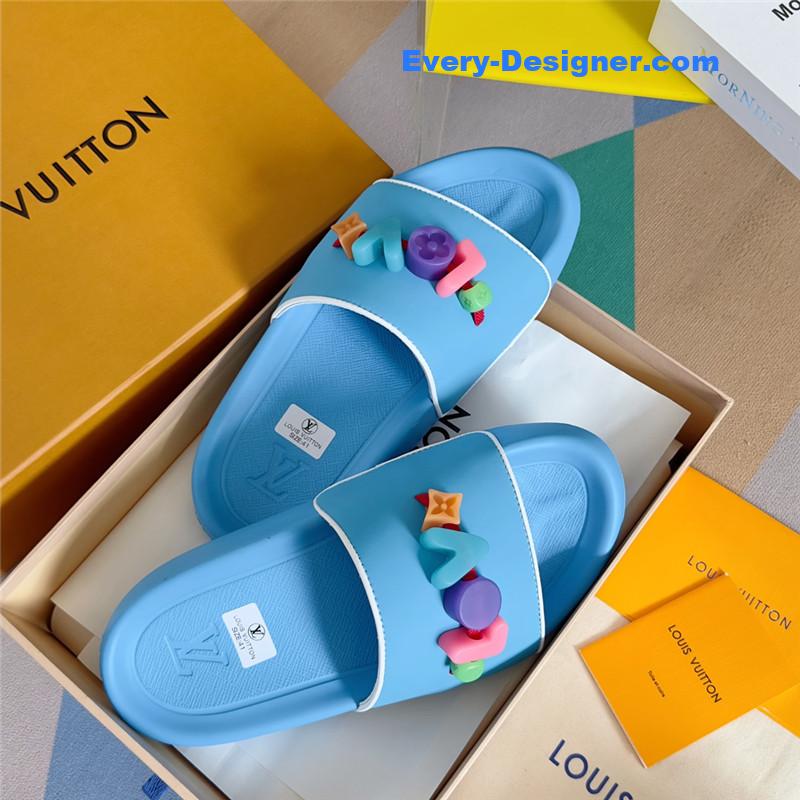 l0vis Vvtt0n lv monogram diy decorative slippers