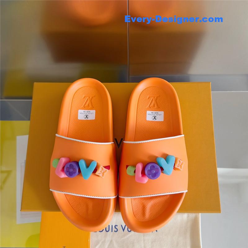 l0vis Vvtt0n lv monogram diy decorative slippers