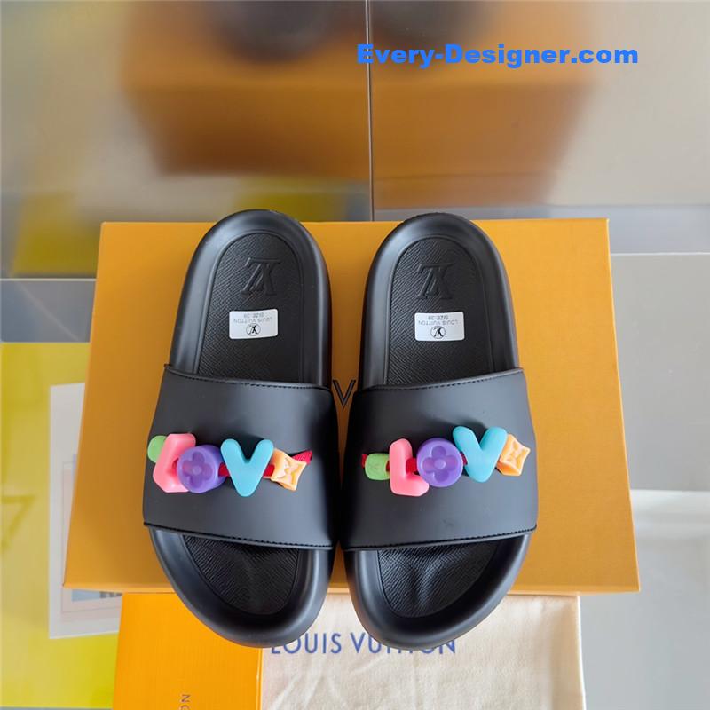 l0vis Vvtt0n lv monogram diy decorative slippers
