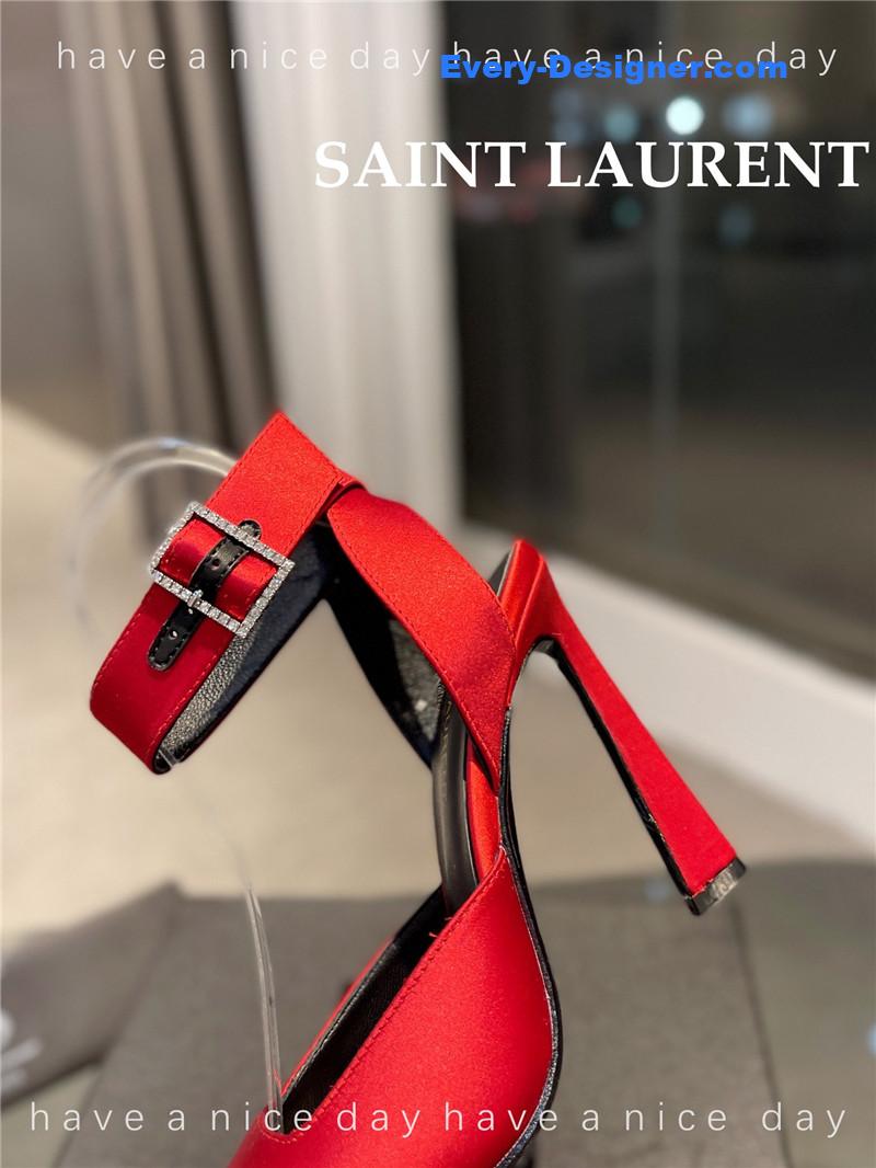 Y51 fanny crepe satin slingback pumps