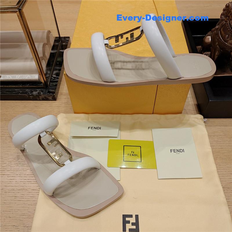 F**di flat beach sandals