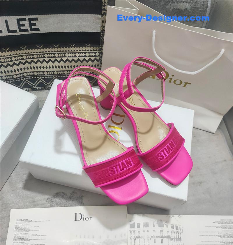 D10r square toe high heel sandals