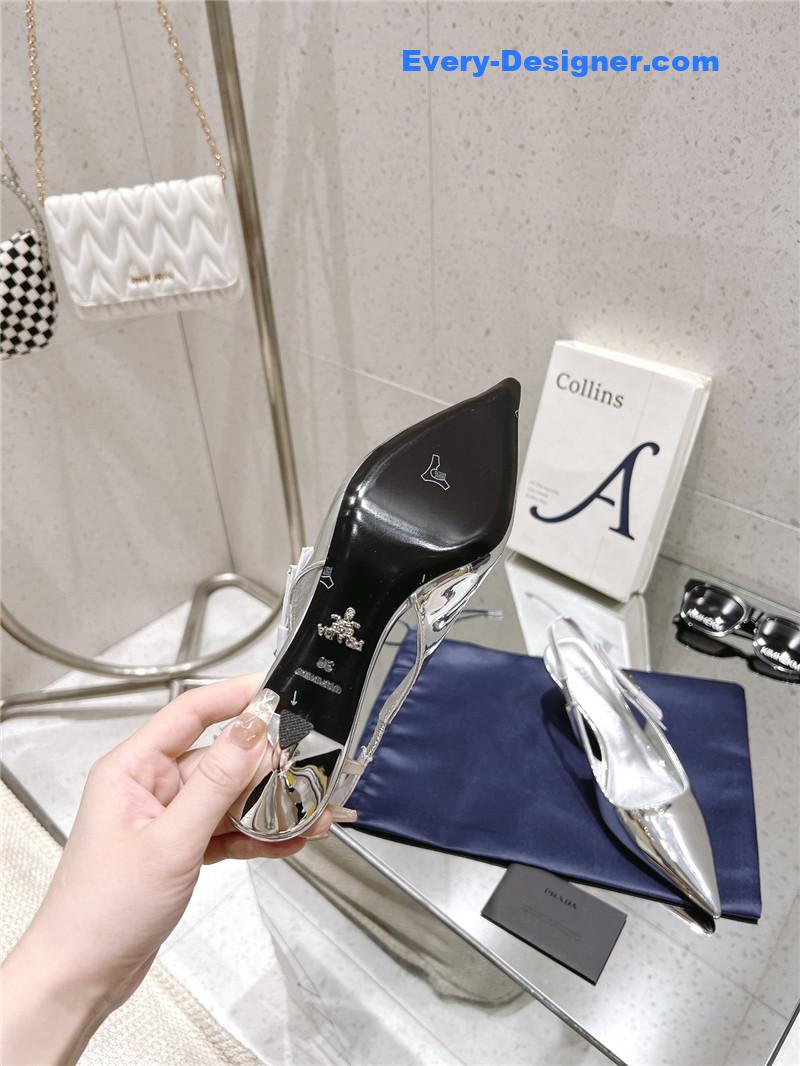 Pra*a bow tie shoes