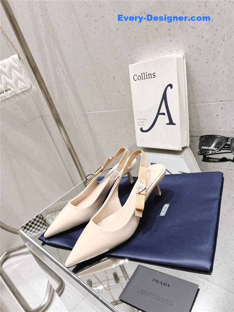 Pra*a bow tie shoes