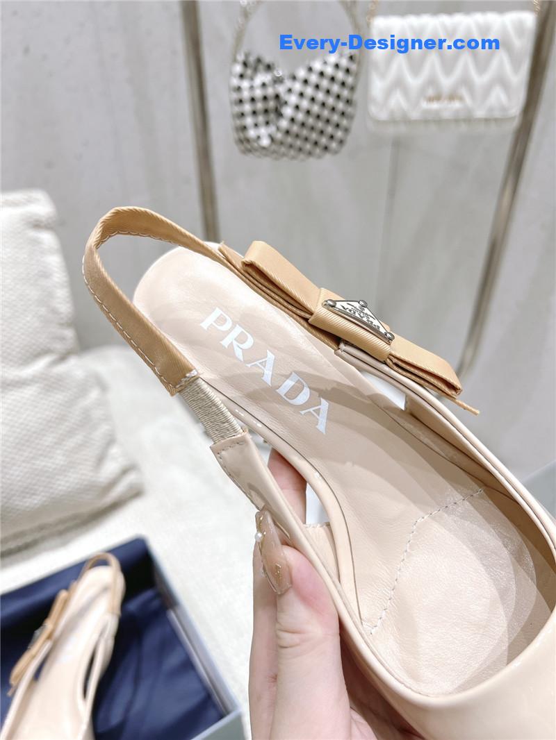 Pra*a bow tie shoes