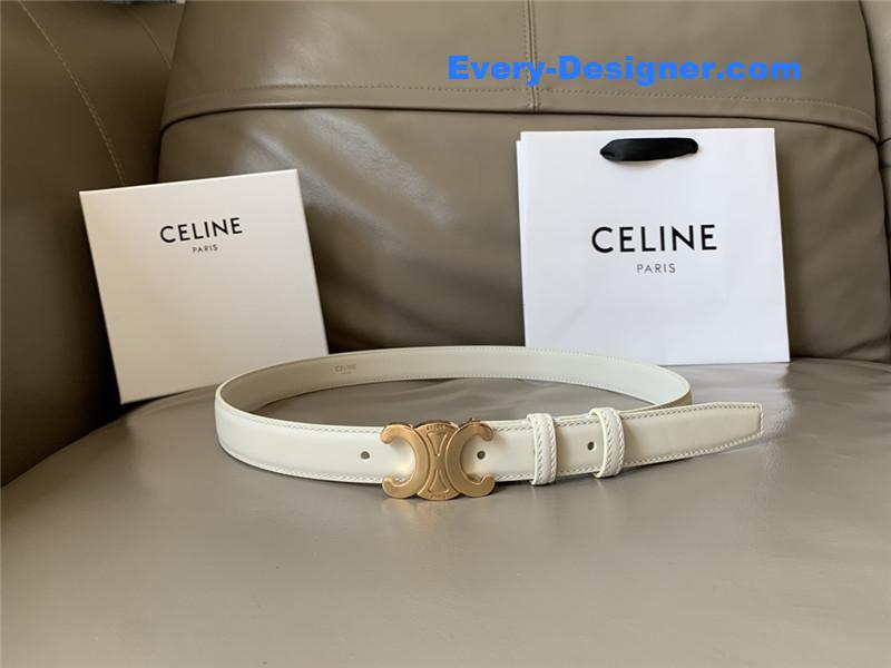 Ce1i*e reversible belt in original smooth calfskin
