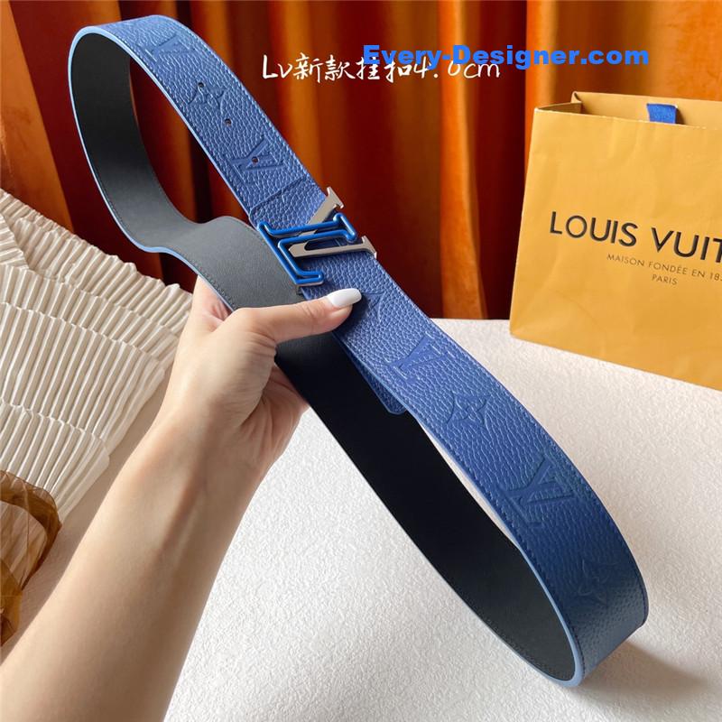 l0vis Vvtt0n lv classic print with black plain bottom belt