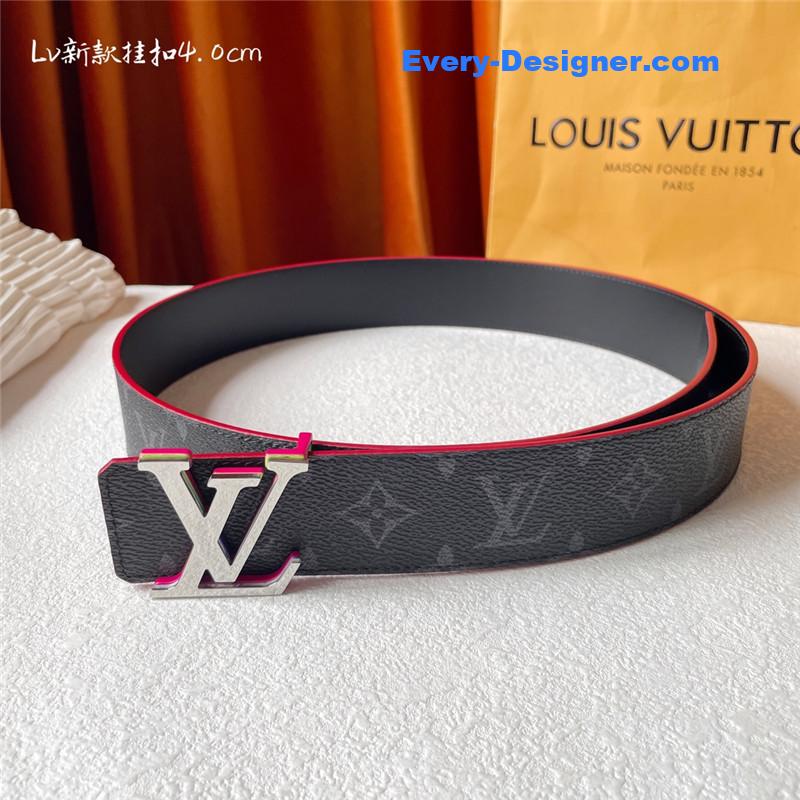 l0vis Vvtt0n lv classic print with black plain bottom belt