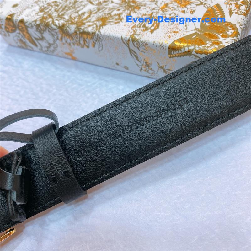 D10r new rhombic sheepskin belt