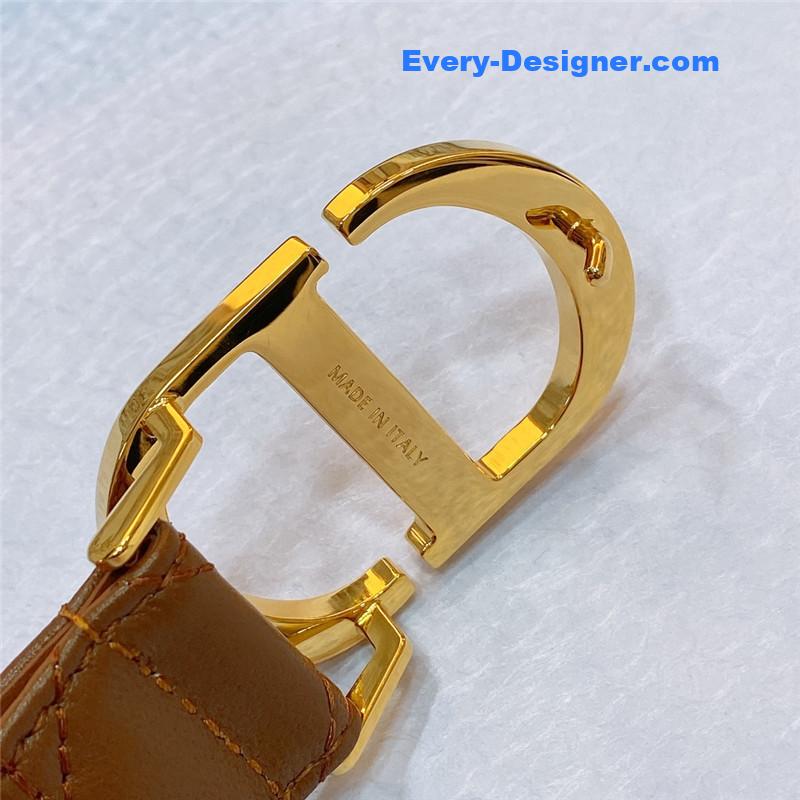 D10r new rhombic sheepskin belt
