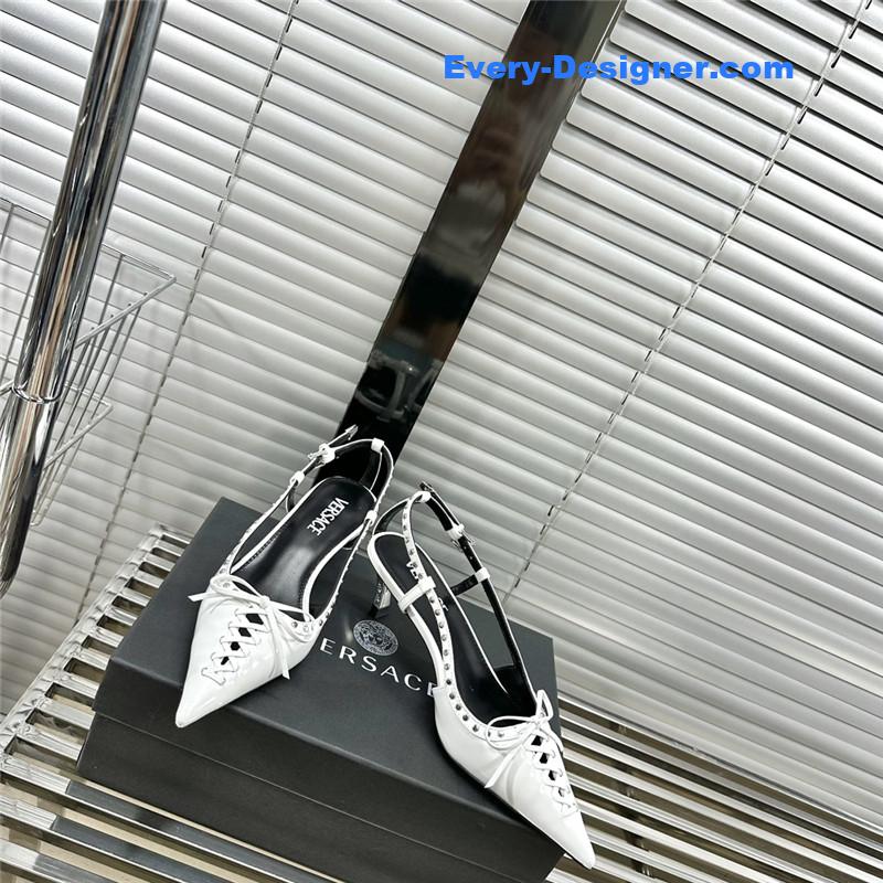 Versace new pointed high heels