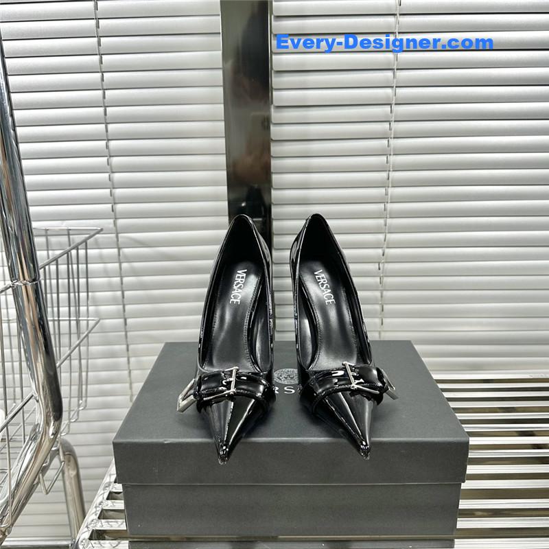 Versace new pointed high heels