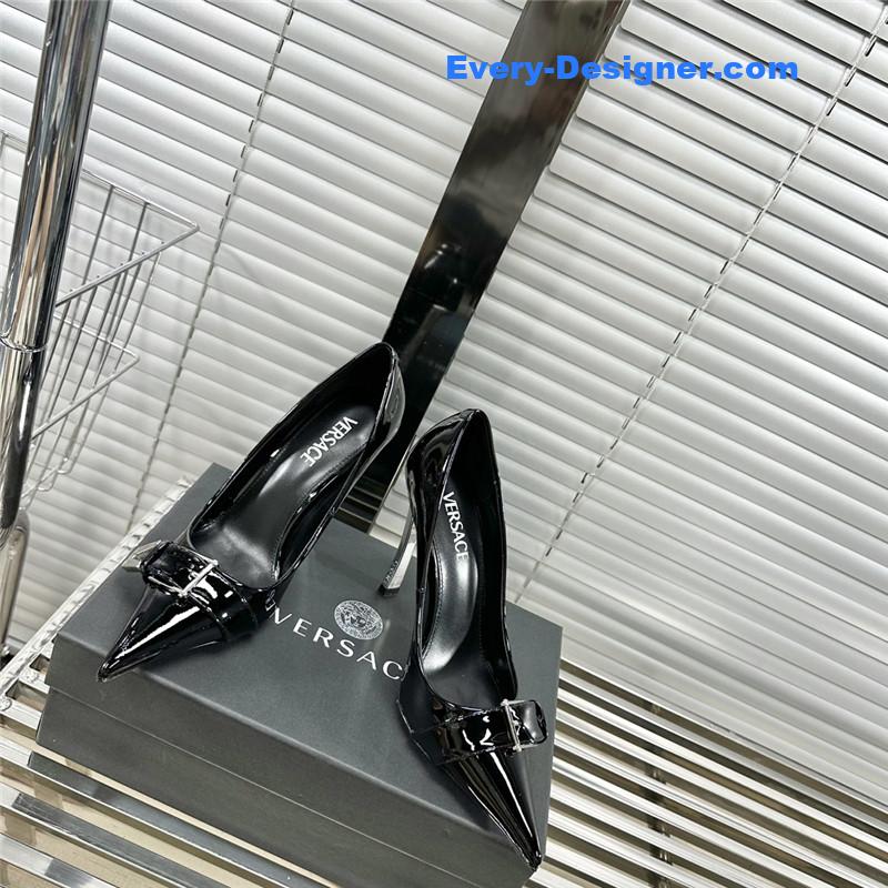 Versace new pointed high heels