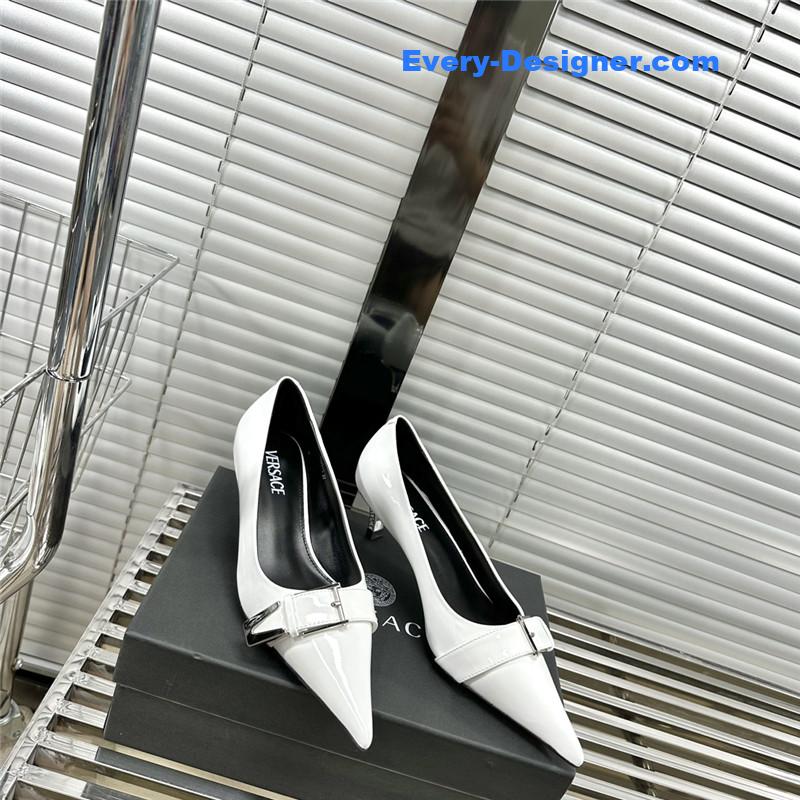 Versace new pointed high heels