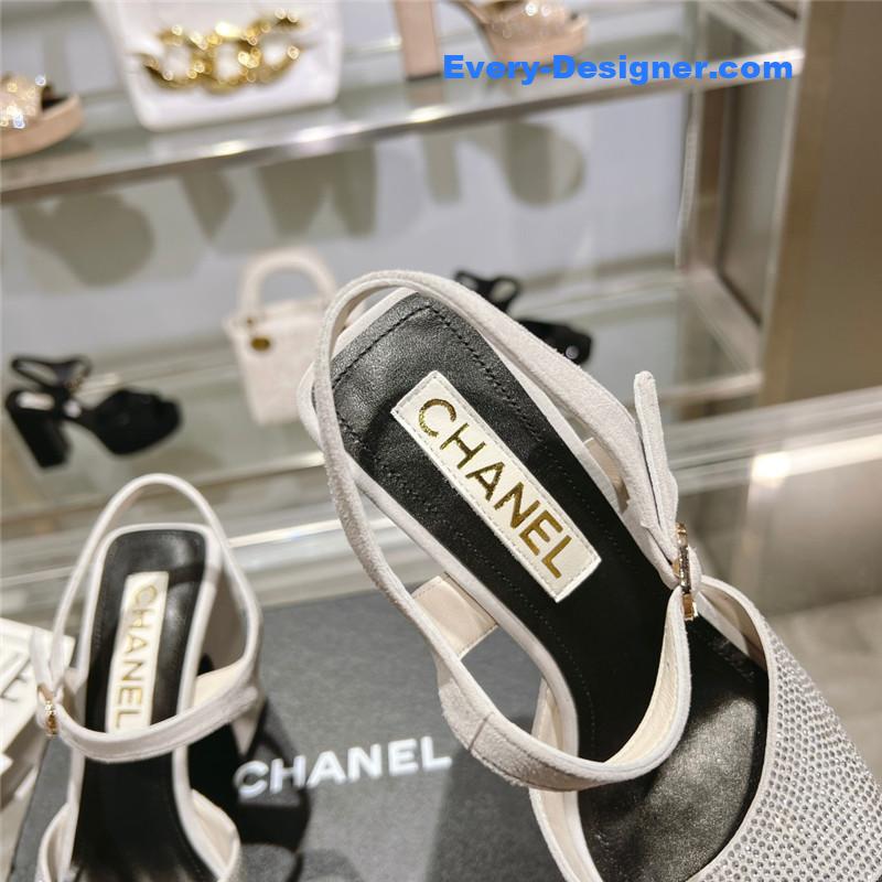 CC summer platform chunky heel sandals