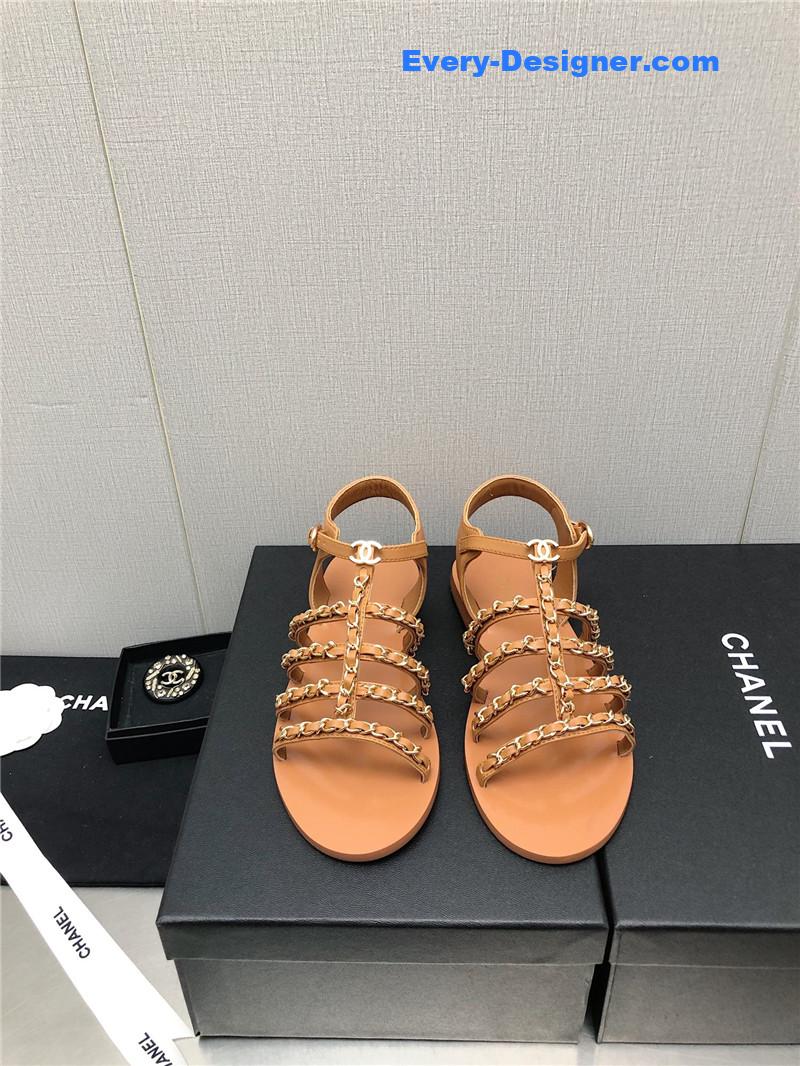 CC chain sandals