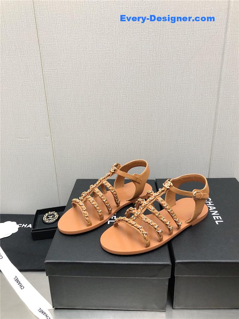 CC chain sandals