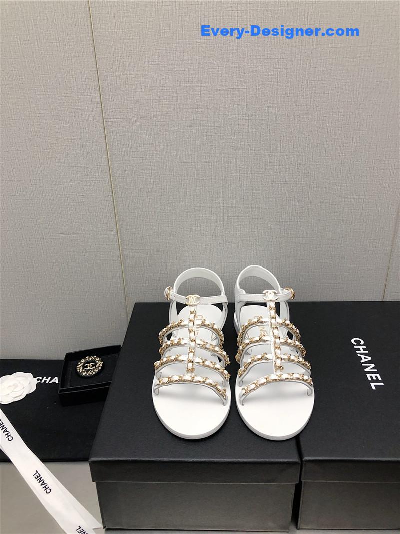 CC chain sandals