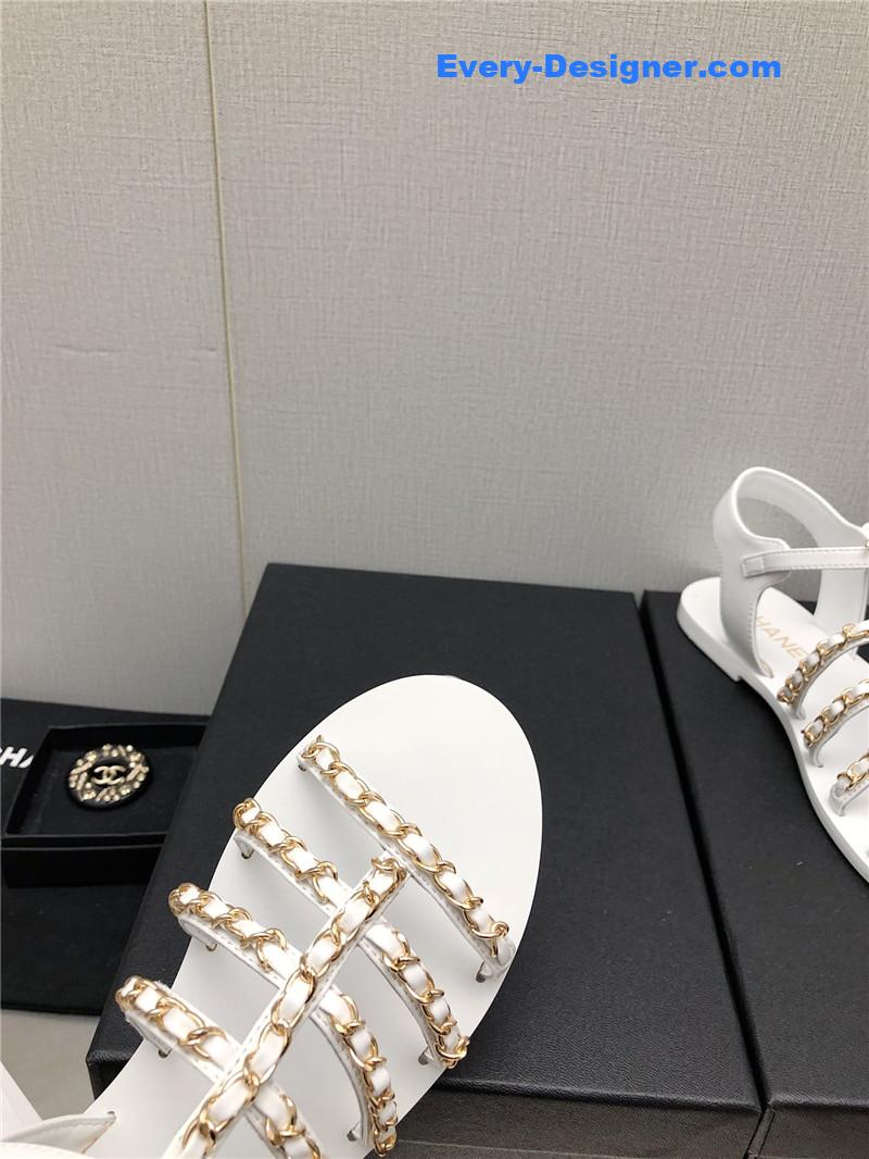 CC chain sandals