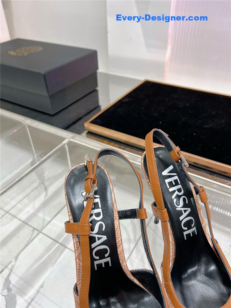 Versace trendy simple high-heeled sandals