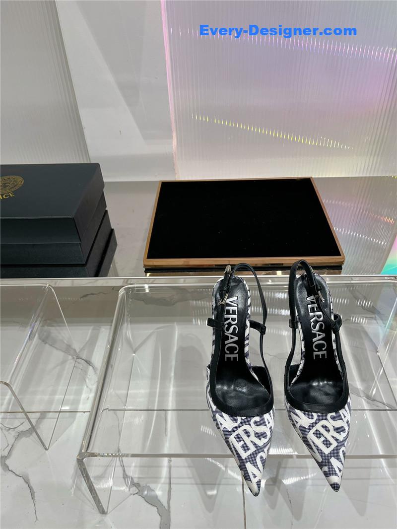 Versace trendy simple high-heeled sandals