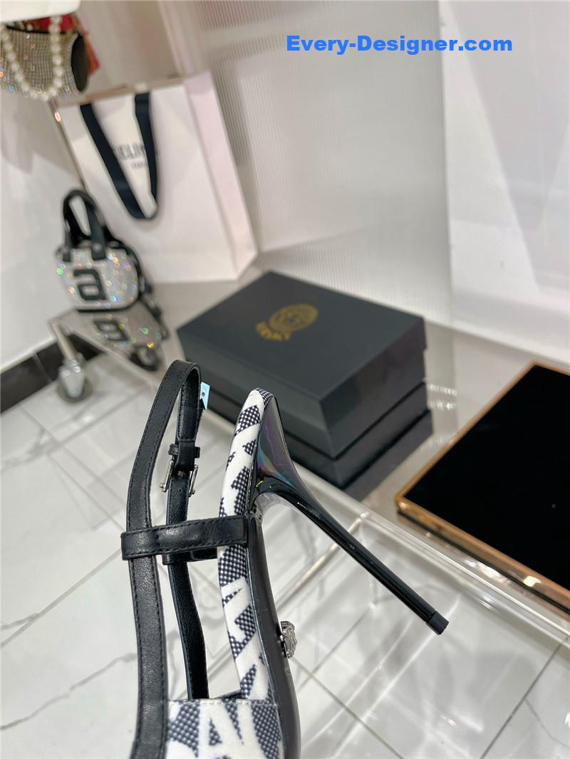 Versace trendy simple high-heeled sandals