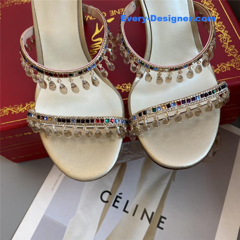 Classic snake wrap sandals