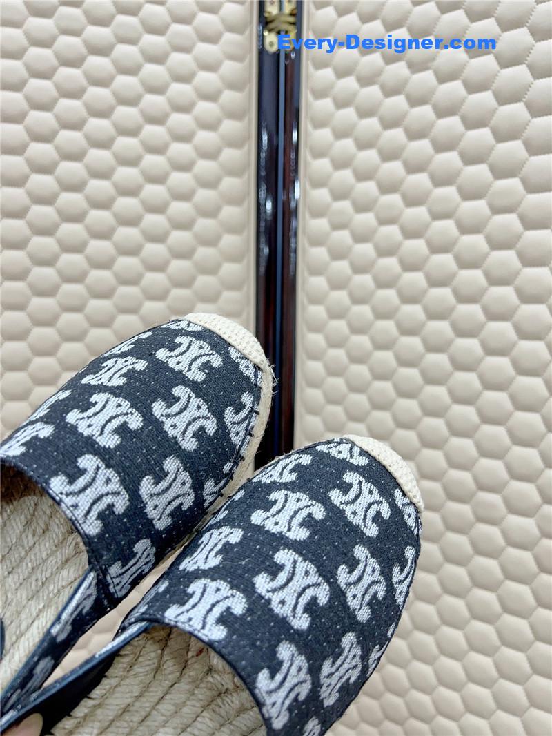 Ce1i*e new triumphal arch fisherman shoes