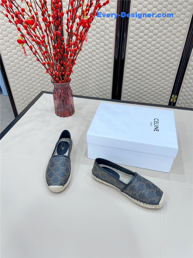 Ce1i*e new triumphal arch fisherman shoes