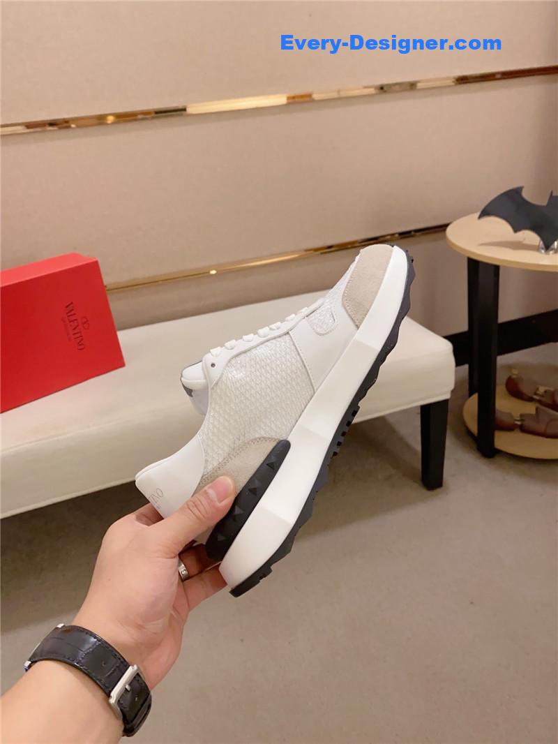 Va1e*ntin0 multi-element color-block casual sneakers