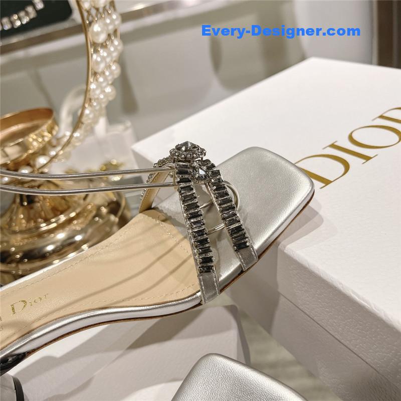 D10r rhinestone mary jane ballet shoes