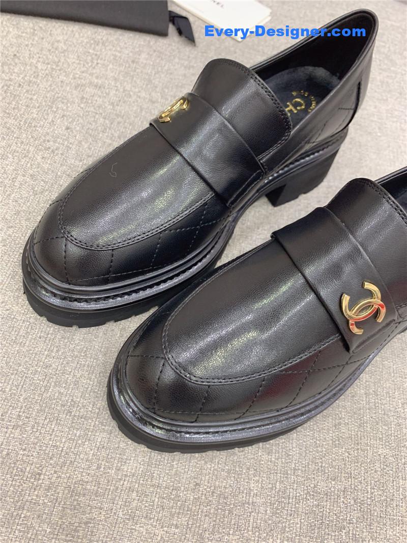 CC new thick sole loafers