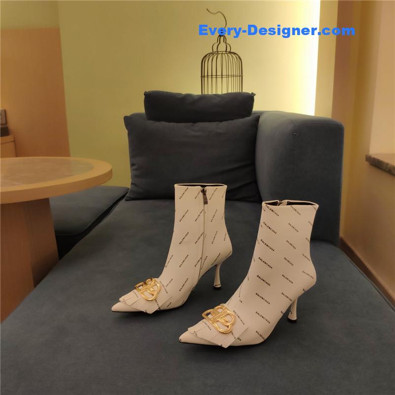 Ba1en*iaga high heel couture boots