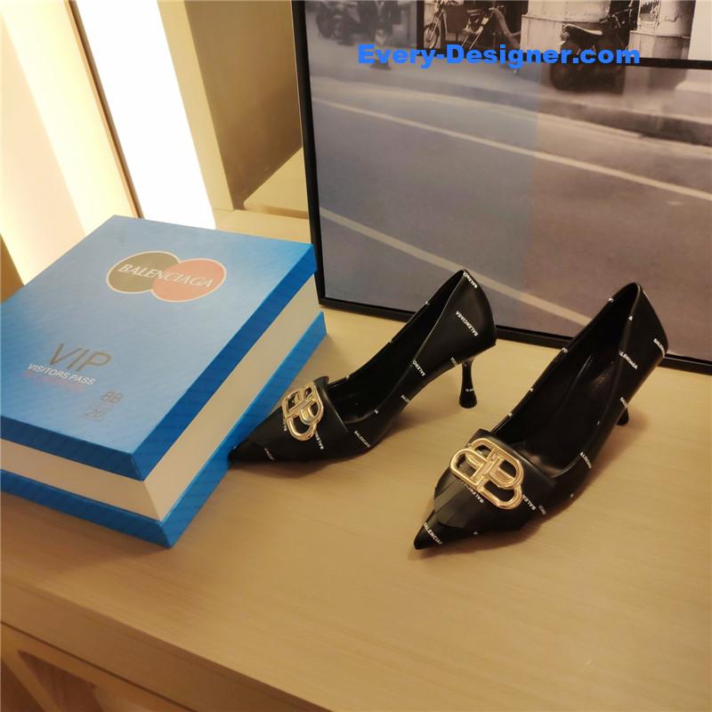 Ba1en*iaga high heel fashion shoes