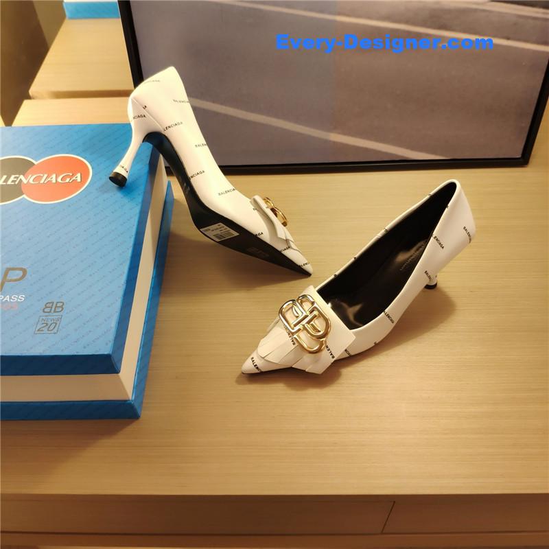 Ba1en*iaga high heel fashion shoes
