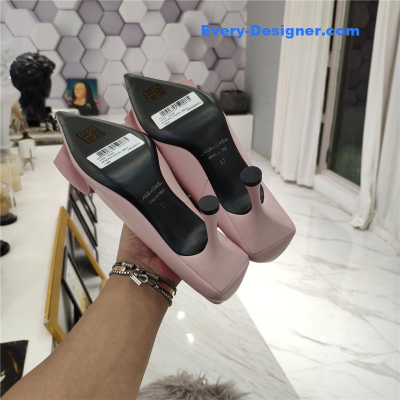 Ba1en*iaga high heel fashion shoes