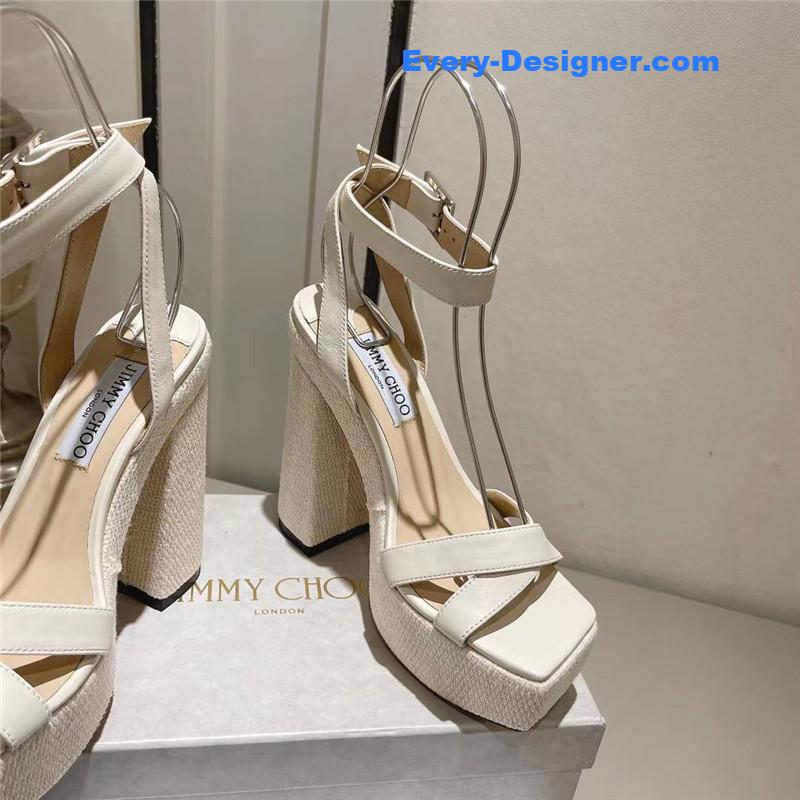J1m*y Ch00 fashion heel sandals