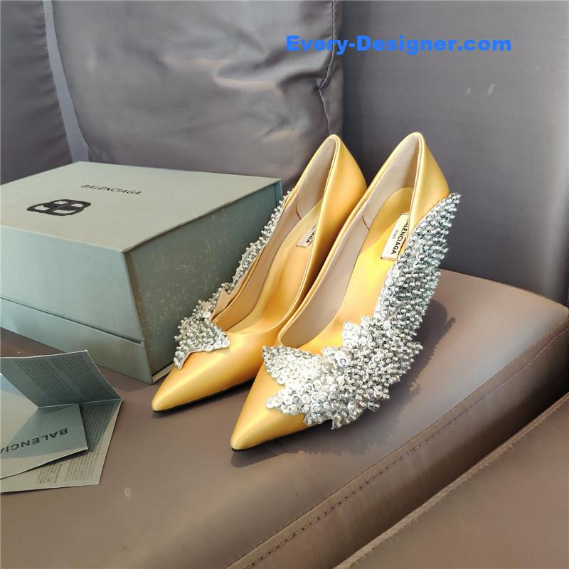 Ba1en*iaga pointed toe sandals