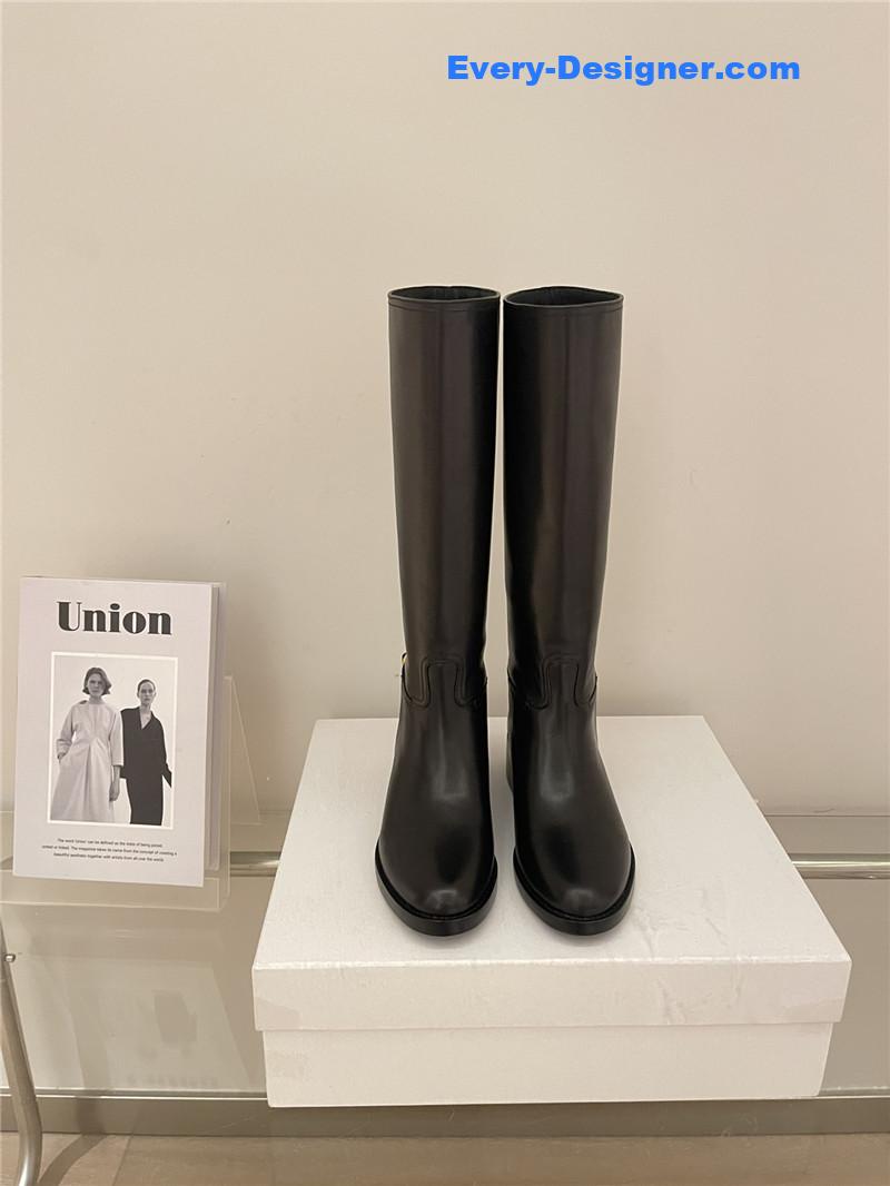Ce1i*e autumn and winter new high knight boots