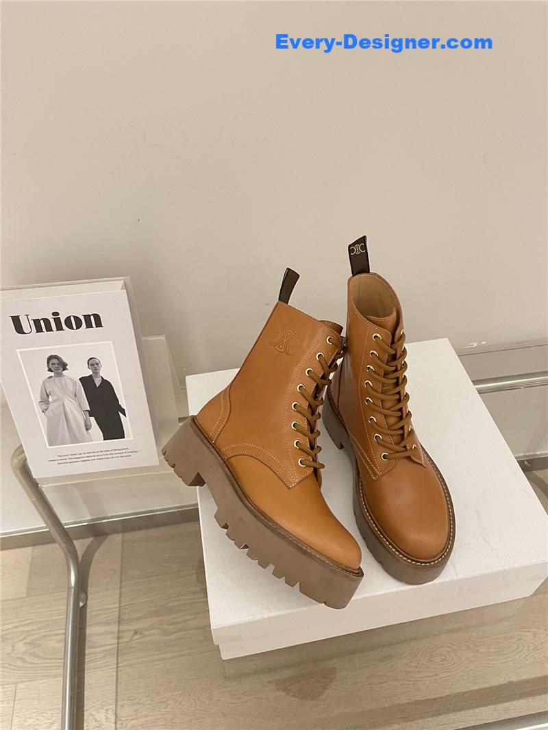 Ce1i*e new lace-up ankle boots