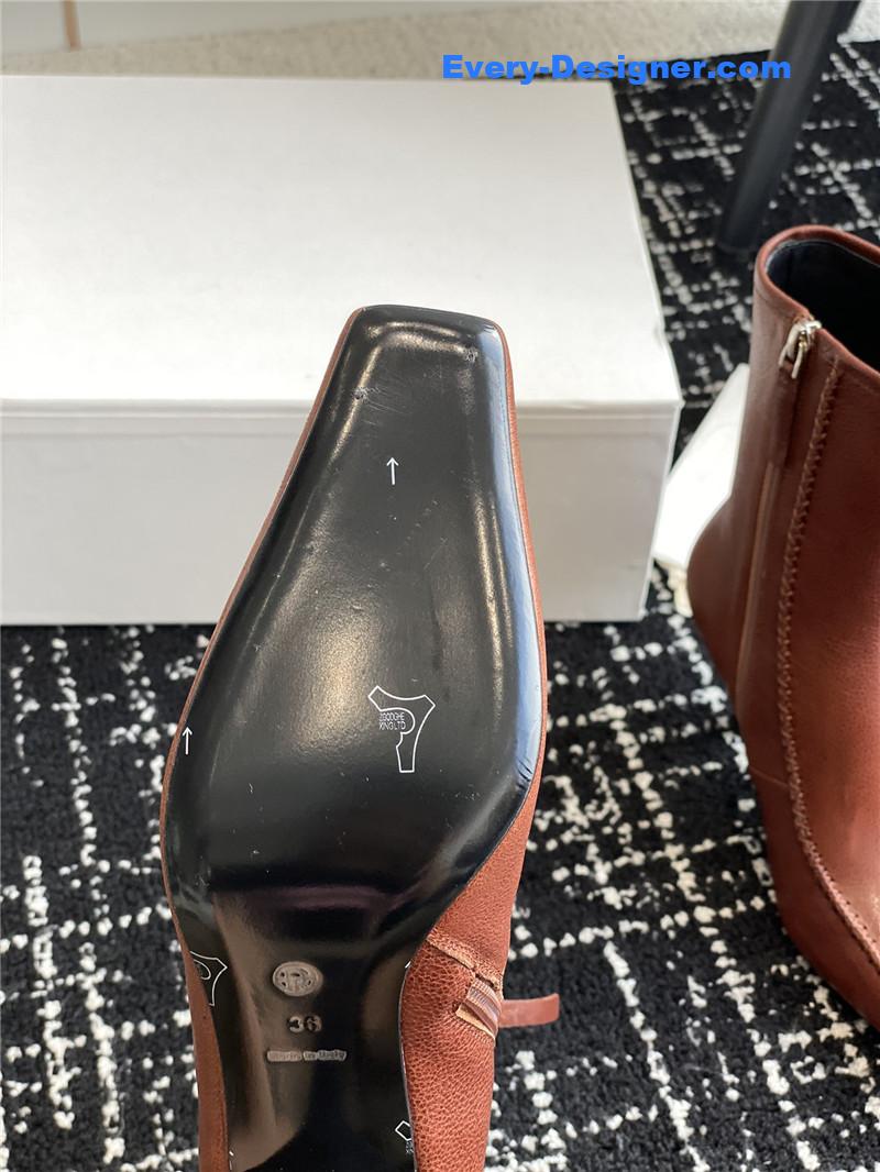 New square toe stiletto boots