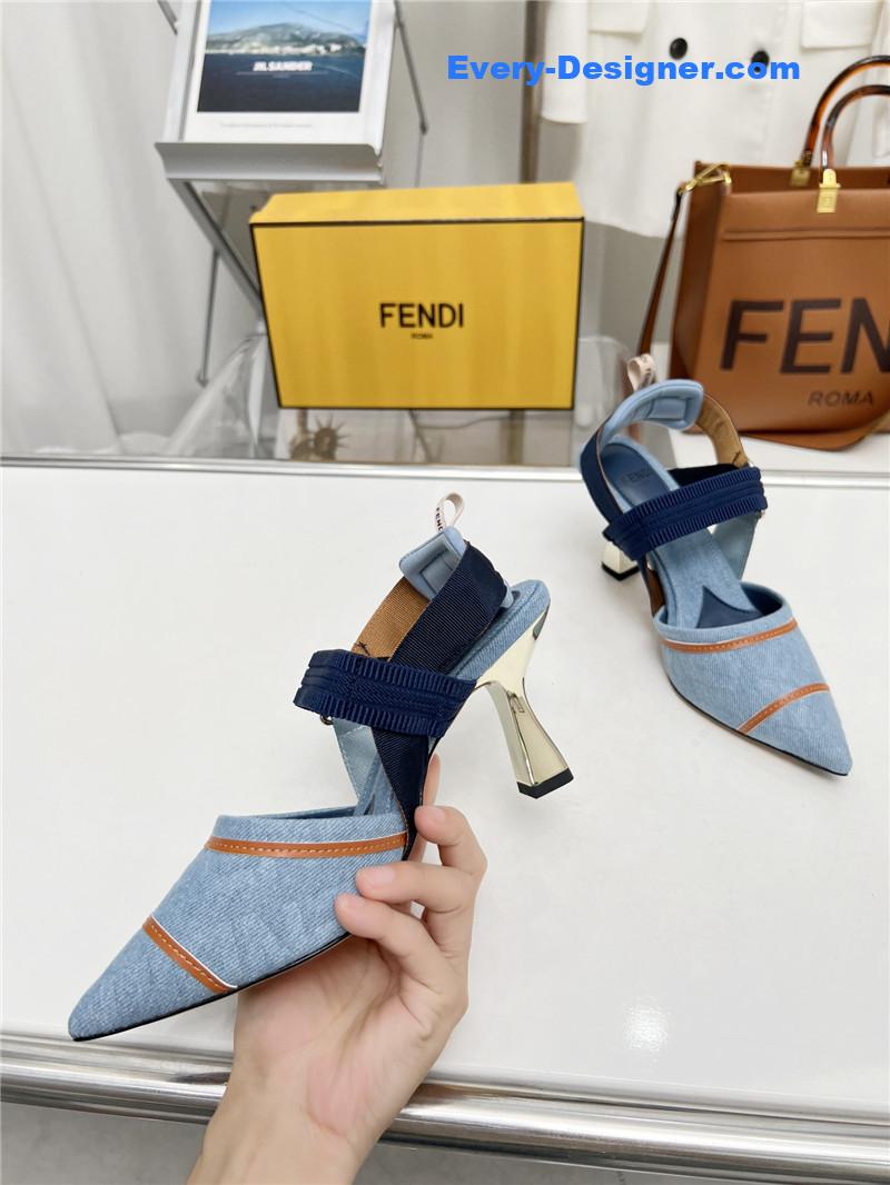 F**di hot fashion high heel sandals
